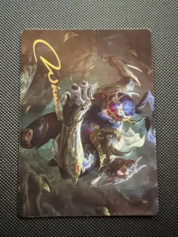 Shadow, Mysterious Assassin Art Series Gold Stamped Signature FINAL FANTASY MTG - Image 1