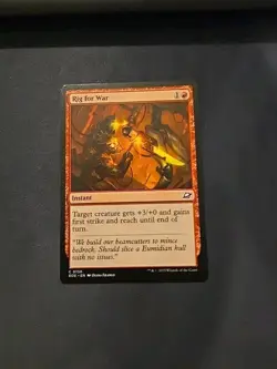 Rig for War - 0156 - Edge of Eternities - MTG - NM Ships Now - Image 1