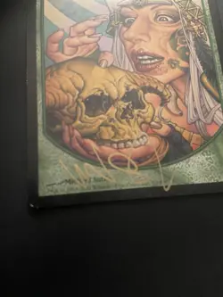 MTG Magic the Gathering Recollect Signed By Artist Magic Player Rewards 2007 LP - Image 2