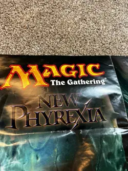 MTG Magic the Gathering New Phyrexia Store Promotional Poster 2011 - Image 2