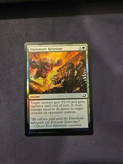 Diplomatic Relations (Foil) - 0177 - Edge of Eternities - MTG - NM Ships Now - Image 1