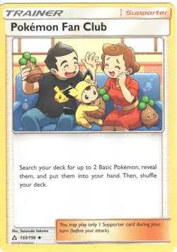 Pokemon Fan Club - SM - Ultra Prism 133/156 - Uncommon - NM Pokemon TCG - Image 1