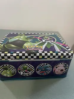 Tyranitar Back To School Pokemon Empty Lunch Box Tin - Image 1