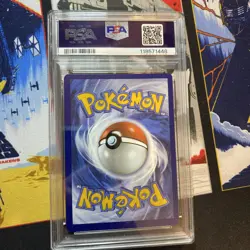 POKEMON BULBASAUR BLACK STAR PROMO 046 151 POSTER COLLECTION PSA 9 MINT - Image 2