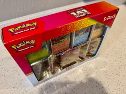 Pokemon Scarlet & Violet - 151 - 5-Pack - Mini Tins w/ 4 Promos - Costco Bundle - Image 4