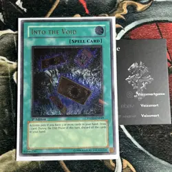 Into the Void THSD-EN050 Ultimate Rare 1st Ed NM Spell YUGIOH Fast Ship - Image 1