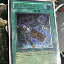 Into the Void THSD-EN050 Ultimate Rare 1st Ed NM Spell YUGIOH Fast Ship - Image 2