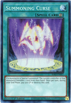 Yugioh! Summoning Curse - RA03-EN057 - Prismatic Collector's Rare (PCR) - NM/M - Image 1