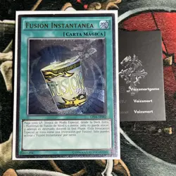 Instant Fusion OP04‑SP002 Ultimate Rare NM Spanish OTS Yugioh Meta Staple - Image 1