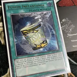 Instant Fusion OP04‑SP002 Ultimate Rare NM Spanish OTS Yugioh Meta Staple - Image 2