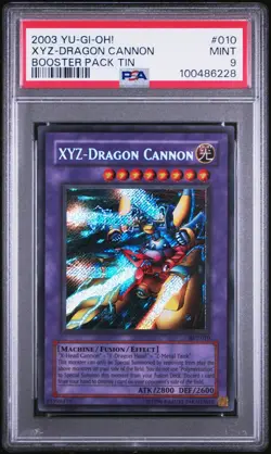 Yugioh - PSA 9 - XYZ-Dragon Cannon - BPT-010 - Image 1