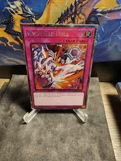 Yugioh! Void Trap Hole - RA04-EN190 - Platinum Secret Rare - 1st Edition NM - Image 1