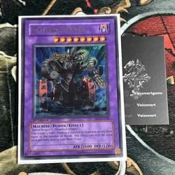 Gatling Dragon FET-EN035 Ultra Rare 1st Ed 2005 Holo LP GX Classic YUGIOH - Image 1