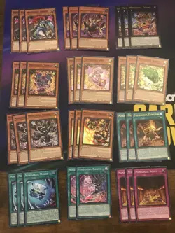 Yugioh!- Mimighoul Deck Core - 35 Cards, Throne, Master, Dungeon - Image 1