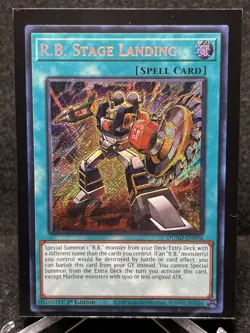 R.B. Stage Landing DUAD-EN096 Secret Rare Duelist's Advance NM 1st Ed YUGIOH - Image 2