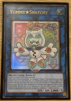 Yugioh! - Yummy Snatchy - Ultra Rare - JUSH-EN022 - 1'st Edition - NM/M - Image 1