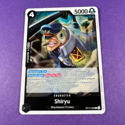 Shiryu R OP10-086 Royal Blood One Piece Card Game CCG English Trading Card - Image 2