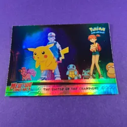 Topps The Battle Of Champions Holo 25 Mewtwo Strikes Back Pokemon Card Trading - Image 1