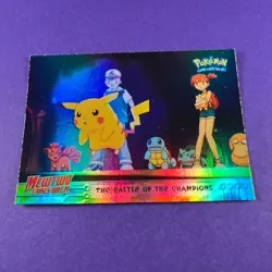Topps The Battle Of Champions Holo 25 Mewtwo Strikes Back Pokemon Card Trading - Image 2