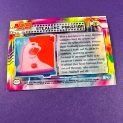 Topps Stealing Pokemon 27 Mewtwo Strikes Back Pokemon Card Trading - Image 3