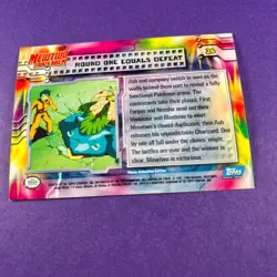 Topps Round One Equals Defeat 26 Mewtwo Strikes Back Pokemon Card Trading - Image 4
