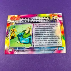 Topps Round One Equals Defeat 26 Mewtwo Strikes Back Pokemon Card Trading - Image 3