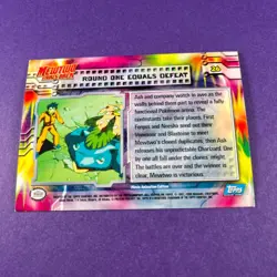 Topps Round One Equals Defeat 26 Mewtwo Strikes Back Pokemon Card Trading - Image 4