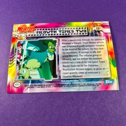 Meowth Times Two 23 Mewtwo Strikes Back Pokemon Card Trading Card - Image 4