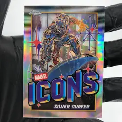 Marvel Card Silver Surfer MI-4 Icons Topps Chrome 2025 [NM] - Image 2