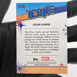 Marvel Card Silver Surfer MI-4 Icons Topps Chrome 2025 [NM] - Image 3
