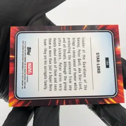 Marvel Card Star Lord 104 Blue Green Shimmer /199 Topps Chrome 2025 [NM] - Image 4
