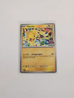 Pikachu -SVP EN 225 - Promo 2025 World Championships Pokemon Card Worlds - Image 1