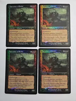 Harvester of Souls x4 FOIL Promo playset MTG ENGLISH Rare Check My Store! - Image 3