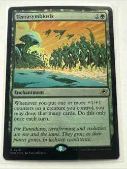 MTG Terrasymbiosis 0210 (Rare Foil) Edge of Eternities NM - Image 1