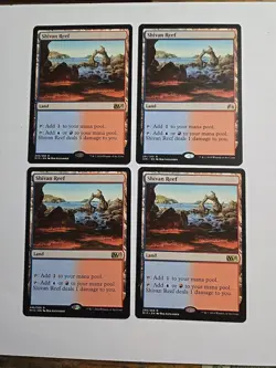 Shivan Reef x4 playset MTG ENGLISH Rare Check My Store! - Image 1