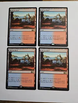 Shivan Reef x4 playset MTG ENGLISH Rare Check My Store! - Image 2