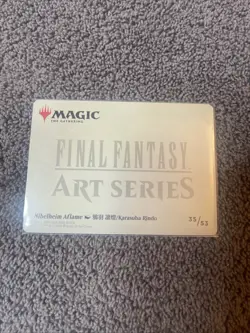 Nibelheim Aflame Art Series Card Final Fantasy MTG 35/53 - Image 2