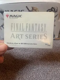 Nibelheim Aflame Art Series Card Final Fantasy MTG 35/53 - Image 4