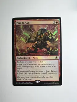 MTG Edge Of Eternities - Pain For All 0151 R Foil NM/M - Image 1