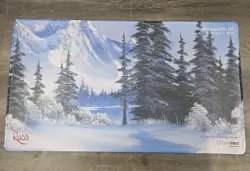 Ultra Pro Gen Con 2025 Bob Ross Magic MTG Playmat extremely limited sold out - Image 1