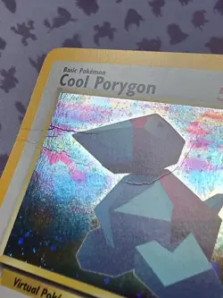 Cool Porygon 15/53 Wotc Black Star Promo Holo Pokemon - Image 3