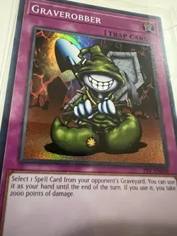 Graverobber PSV-EN008 Super Rare 25th Edition NM Yugioh - Image 2