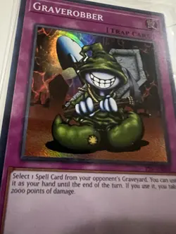 Graverobber PSV-EN008 Super Rare 25th Edition NM Yugioh - Image 3