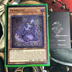Purrelyly OP22-EN001 Ultimate Rare NM 1st Ed Waifu Meta Cat YUGIOH - Image 1