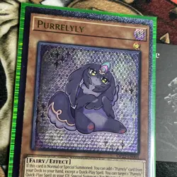 Purrelyly OP22-EN001 Ultimate Rare NM 1st Ed Waifu Meta Cat YUGIOH - Image 2