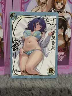 GODDESS STORY GENKI PARADE R-42 YANAMI ANNA MAKEINE: LOSING HEROINES ANIME CARD - Image 1