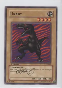 Uraby Spanish 1st Ed. YuGiOh Legend of Blue Eyes White Dragon #LDD-S069 2002 3f3 - Image 1