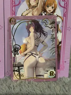 GODDESS STORY GENKI PARADE R-17 KAFKA HONKAI STAR RAIL ANIME WAIFU CARD - Image 1