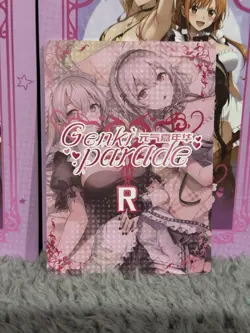 GODDESS STORY GENKI PARADE R-17 KAFKA HONKAI STAR RAIL ANIME WAIFU CARD - Image 2