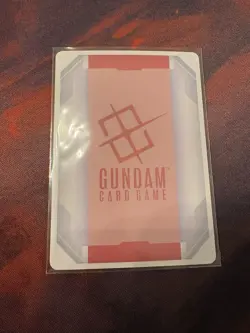 Bandai Gundam Card Game Suletta Mercury Resource Promo Card Foil Gen Con 2025 NM - Image 2